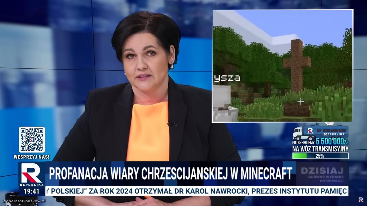 PROFANACJA WIARY CHRZESCIJANSKIEJ W MINECRAFT