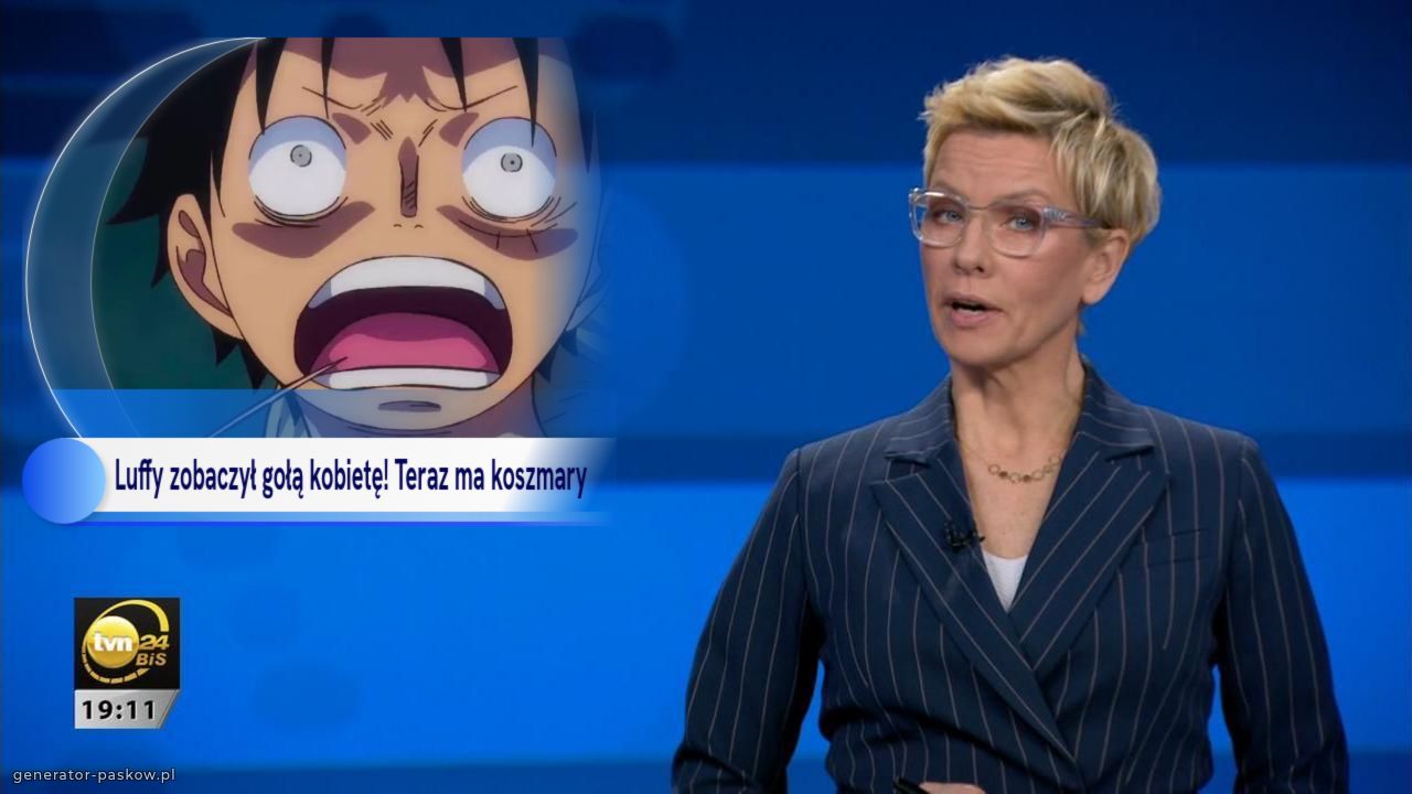 Luffy zobaczył gołą kobietę! Teraz ma koszmary