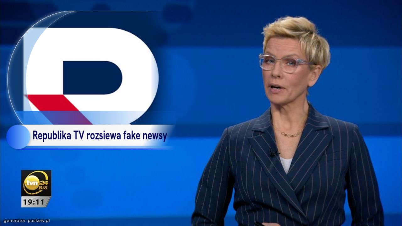 Republika TV rozsiewa fake newsy