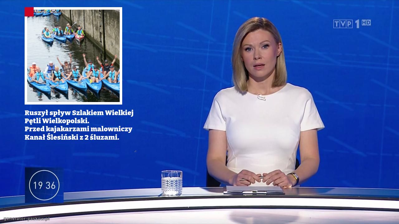 Ruszył spływ Szlakiem Wielkiej Pętli Wielkopolski. 
Przed kajakarzami malowniczy Kanał Ślesiński z 2 śluzami. 