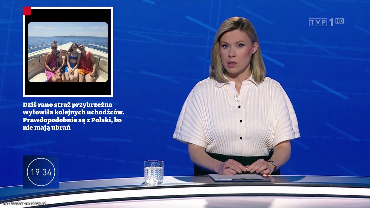 Dziś rano straż przybrzeżna wyłowiła kolejnych uchodźców. 
Prawdopodobnie są z Polski, bo nie mają ubrań 