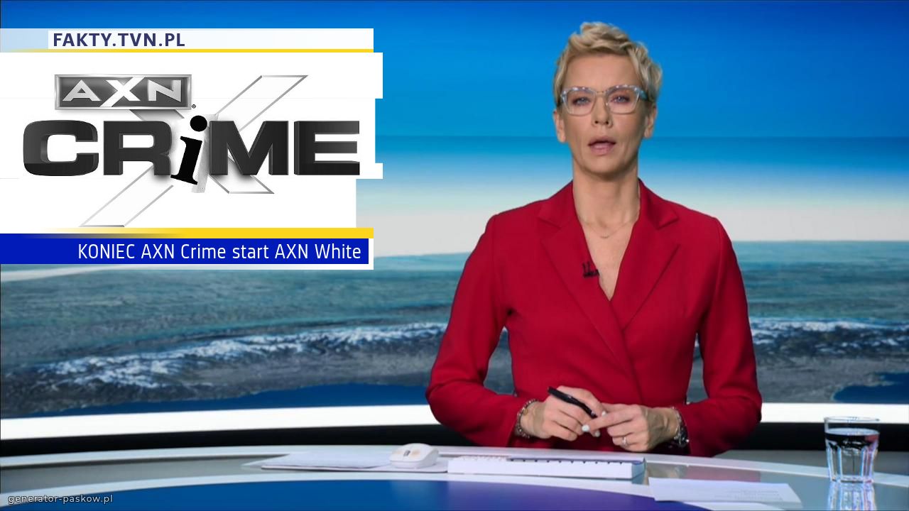 KONIEC AXN Crime start AXN White