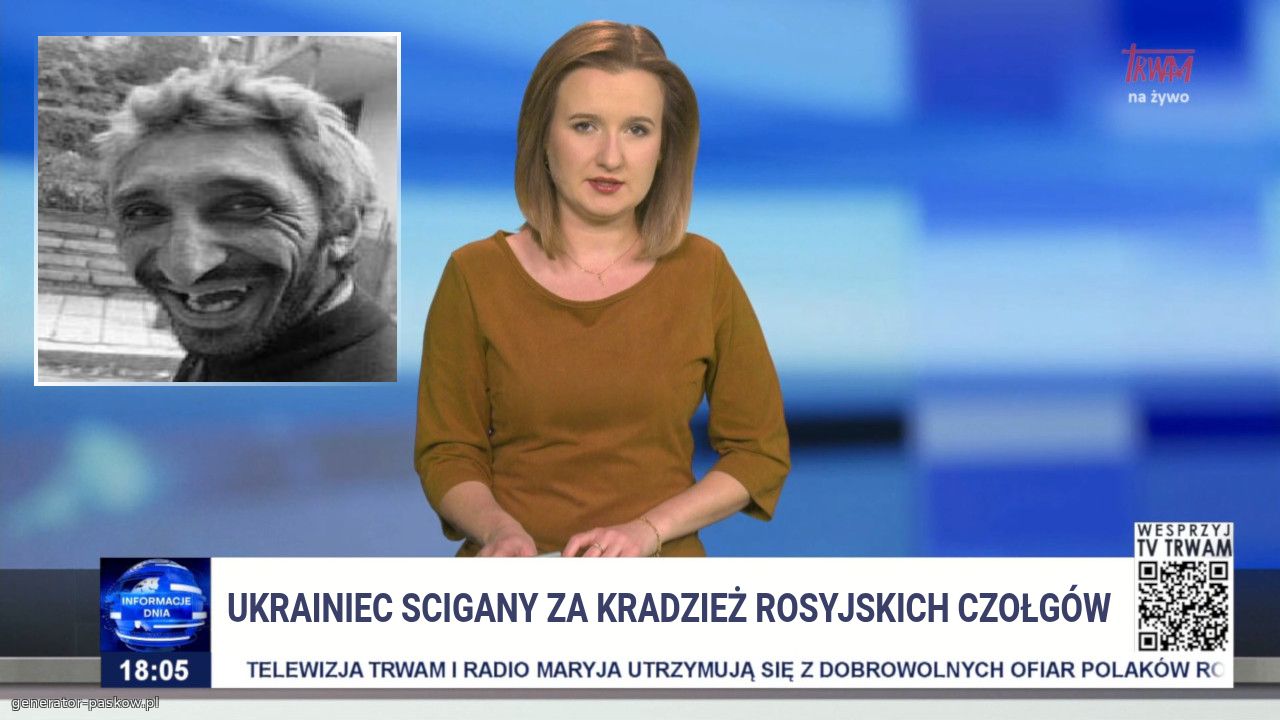 Ukrainiec scigany za kradzież rosyjskich czołgów 