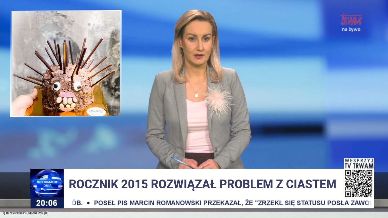 Rocznik 2015 rozwiązał problem z ciastem 