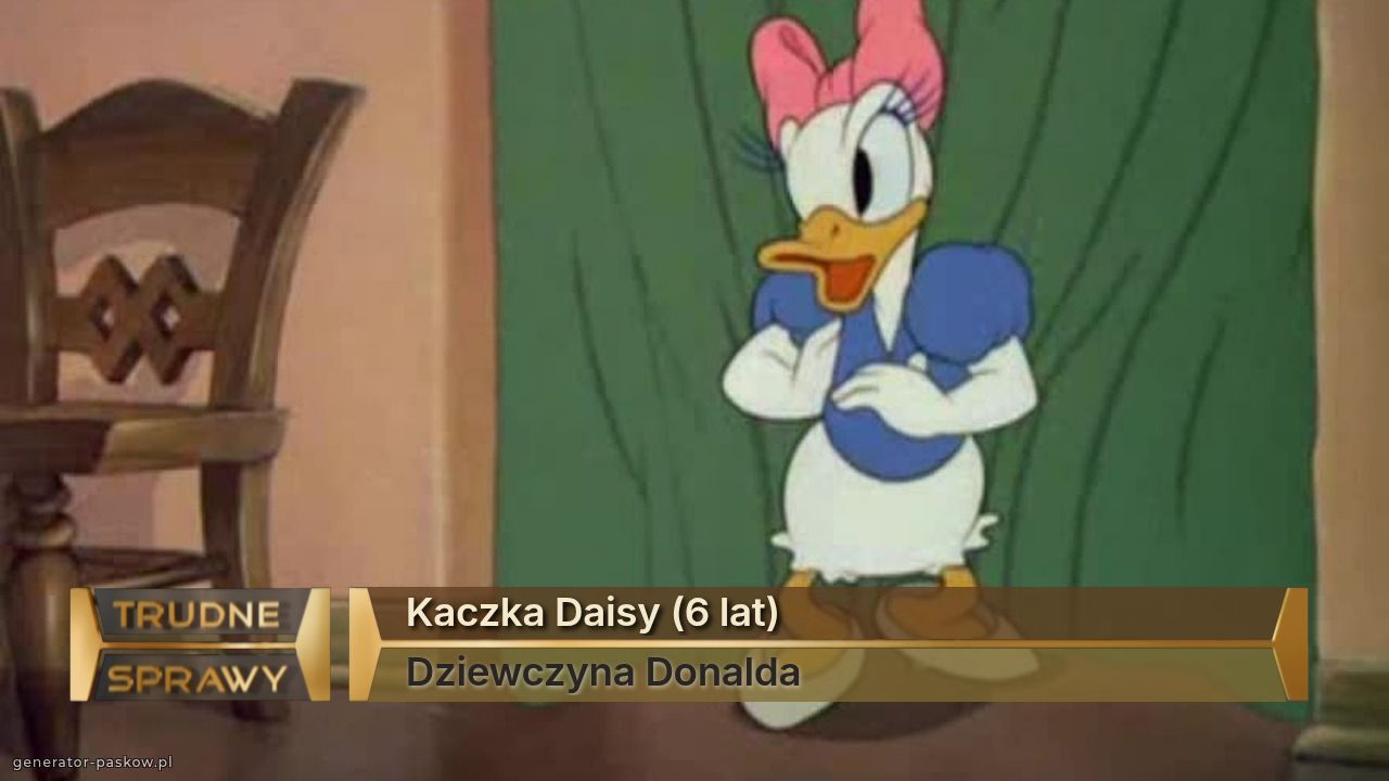 Kaczka Daisy (6 lat)
Dziewczyna Donalda