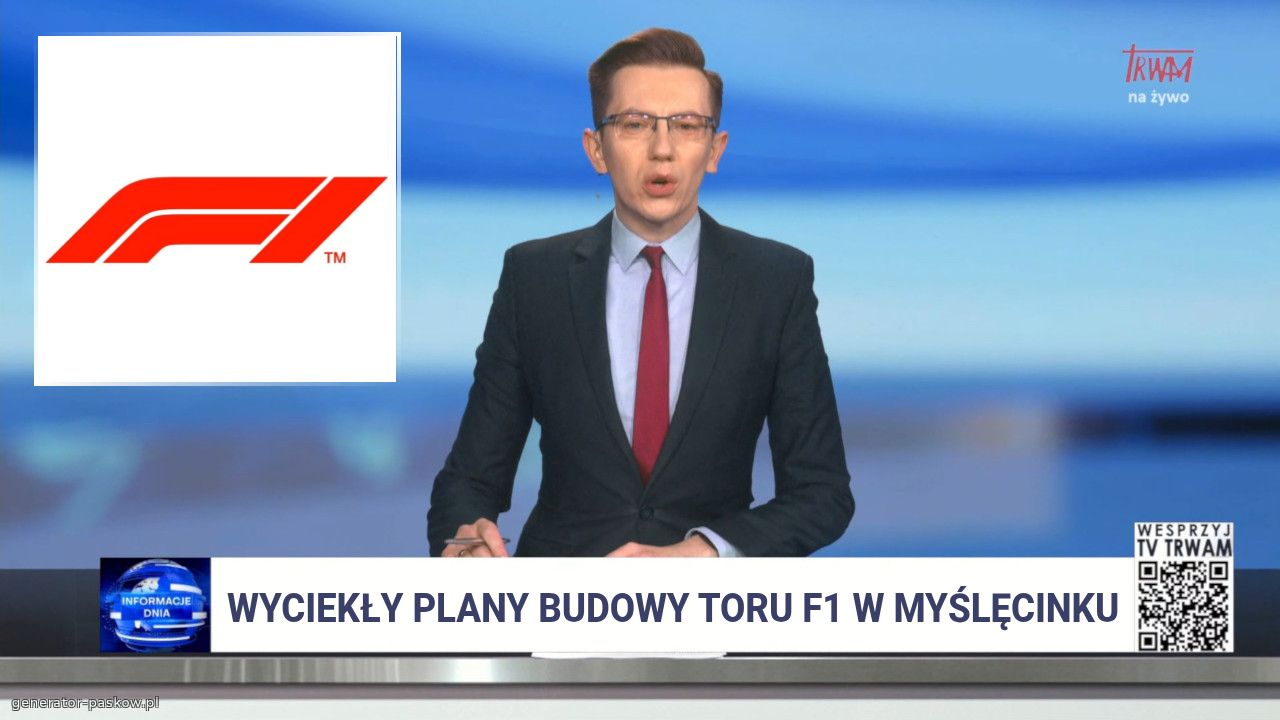 Wyciekły plany budowy toru f1 w myślęcinku