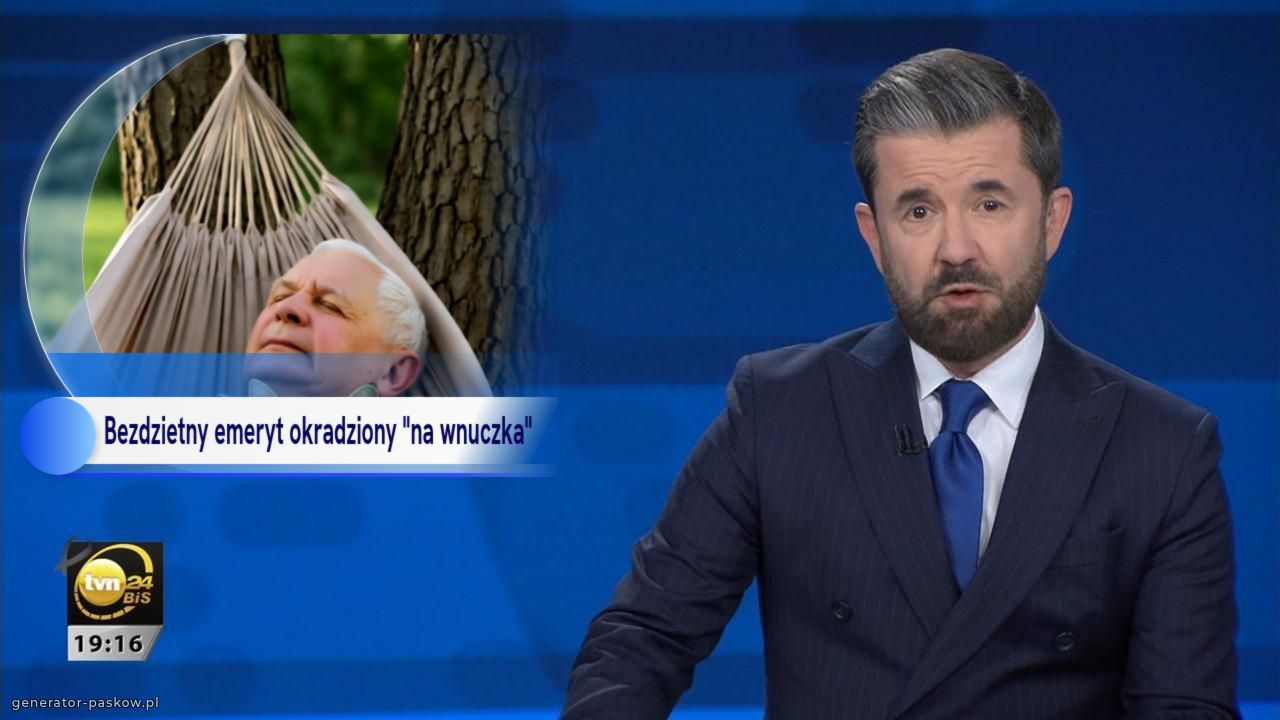 Bezdzietny emeryt okradziony "na wnuczka"