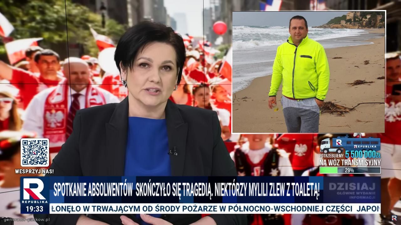 Spotkanie absolwentów  skończyło się tragedią. Niektórzy mylili zlew z toaletą!
