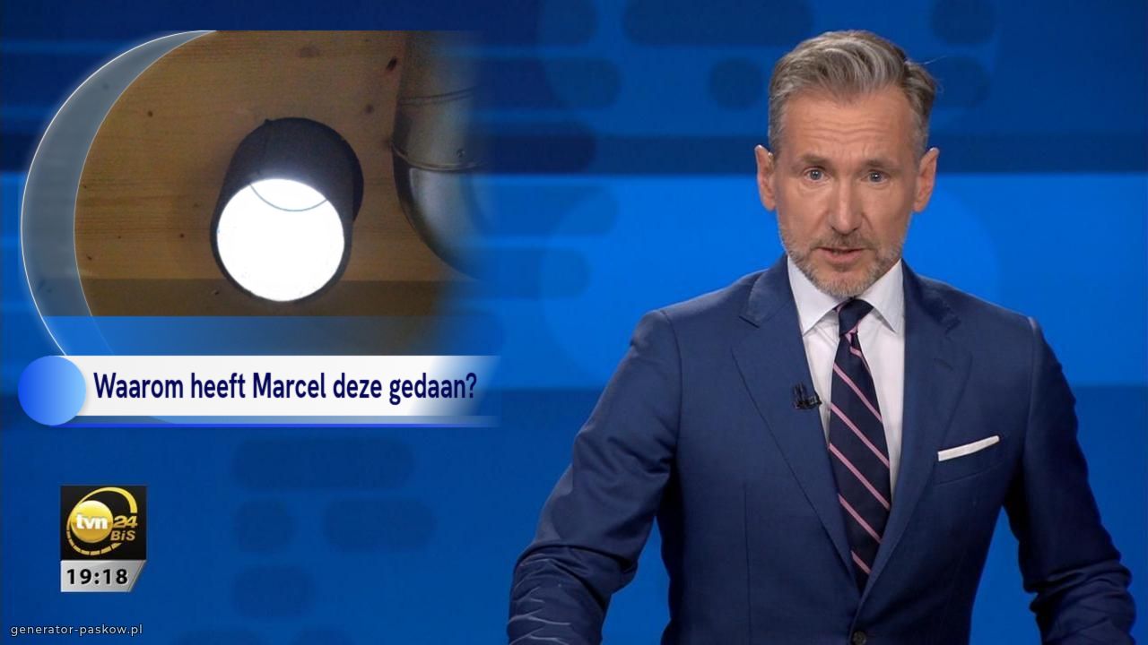 Waarom heeft Marcel deze gedaan?