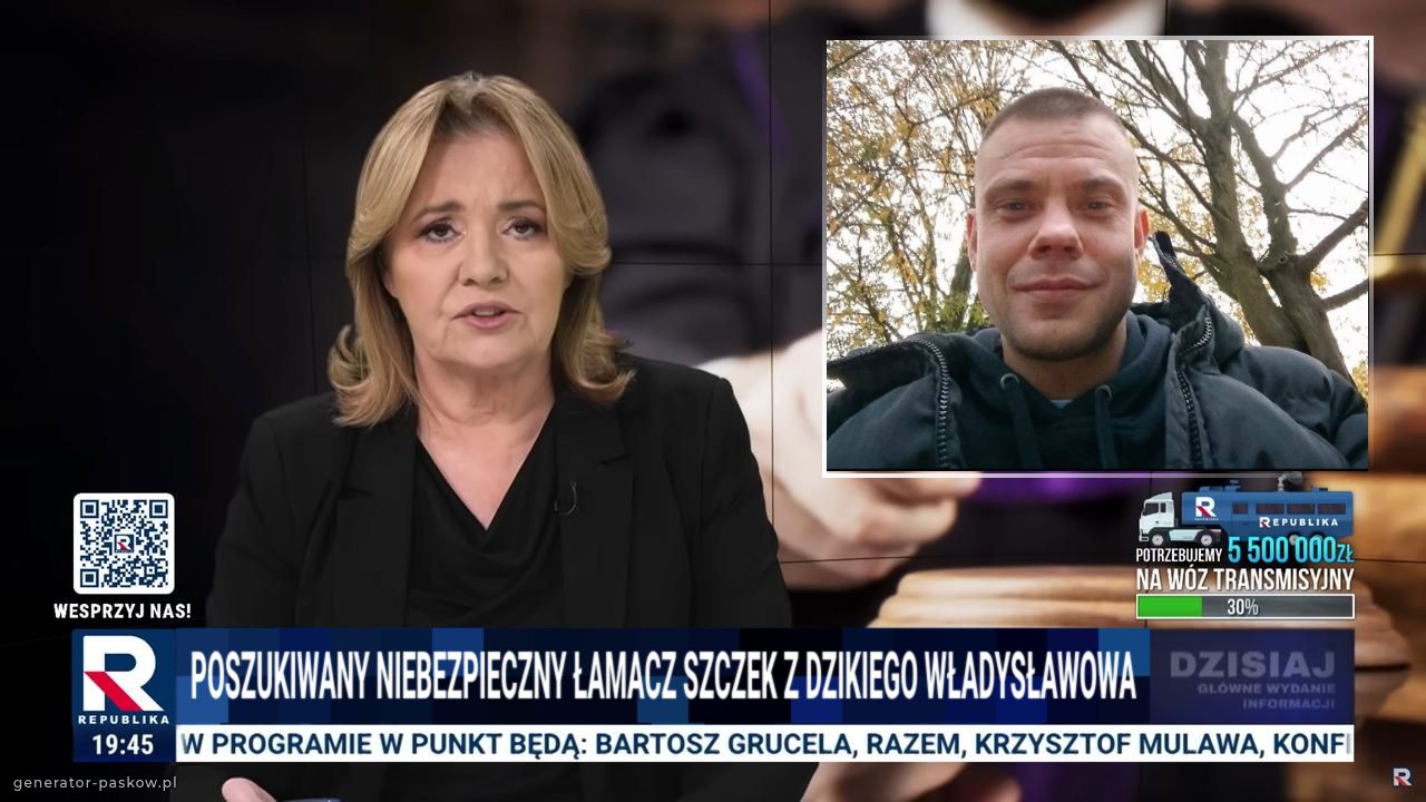 Poszukiwany niebezpieczny łamacz szczek z dzikiego Władysławowa