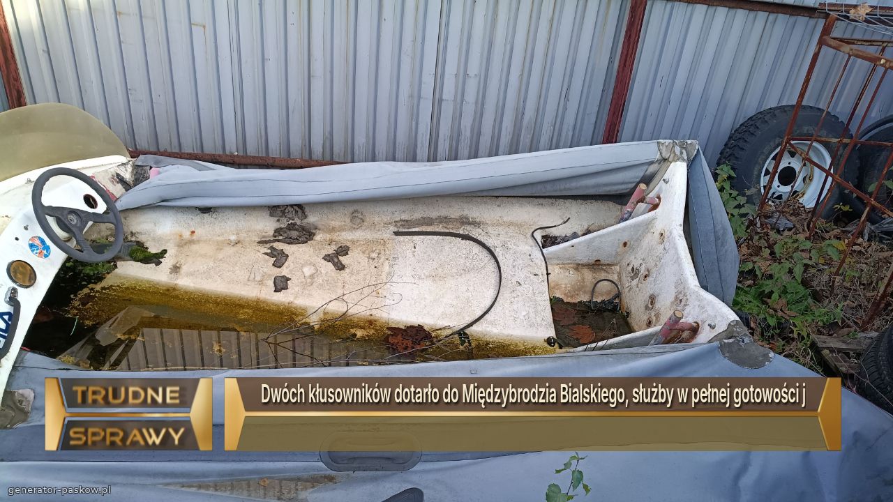 Dwóch kłusowników dotarło do Międzybrodzia Bialskiego, służby w pełnej gotowości j
