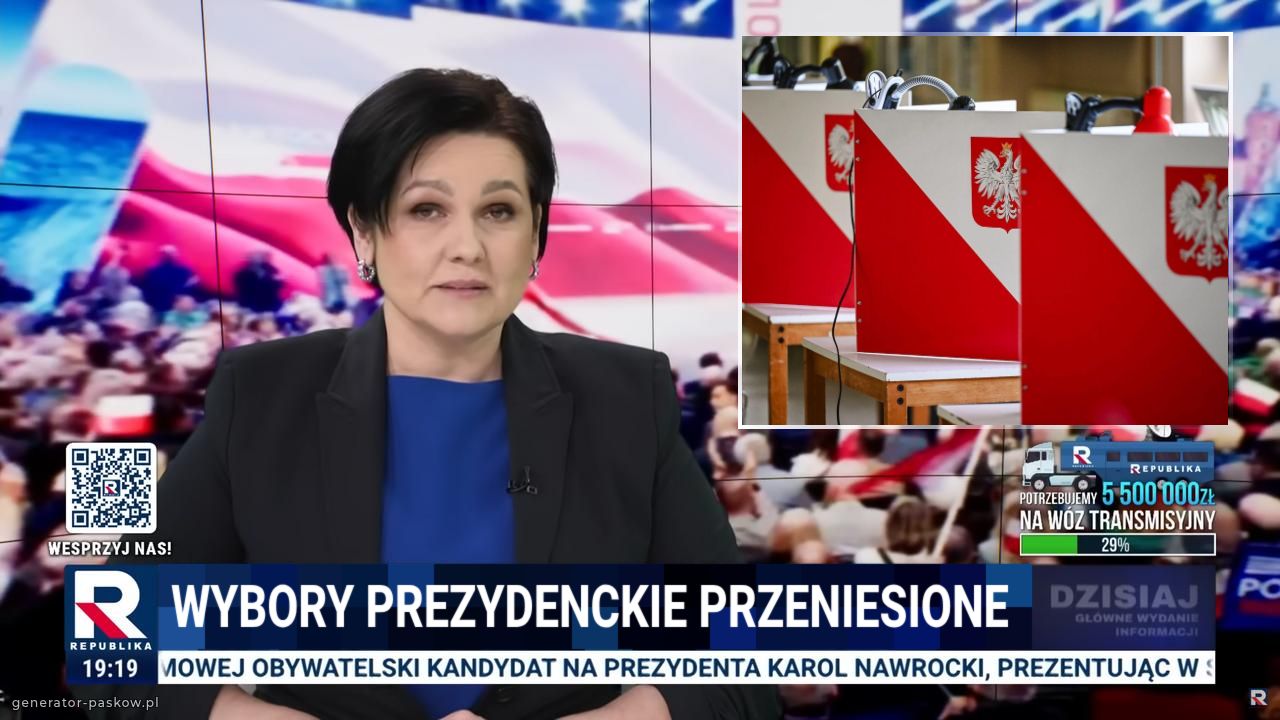 Wybory prezydenckie przeniesione 