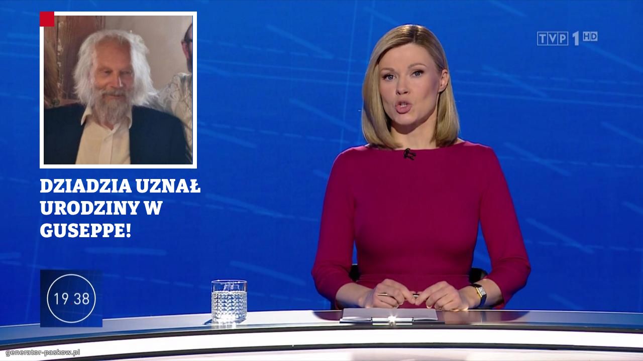 DZIADZIA UZNAŁ URODZINY W GUSEPPE!