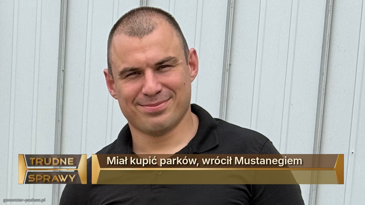 Miał kupić parków, wrócił Mustanegiem 
