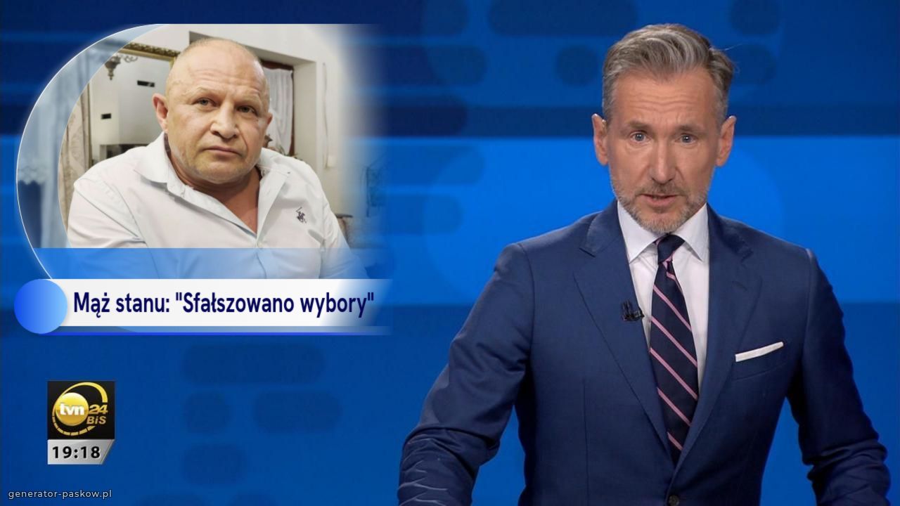 Mąż stanu: "Sfałszowano wybory"
