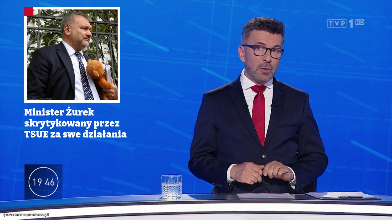 Minister Żurek skrytykowany przez TSUE za swe działania