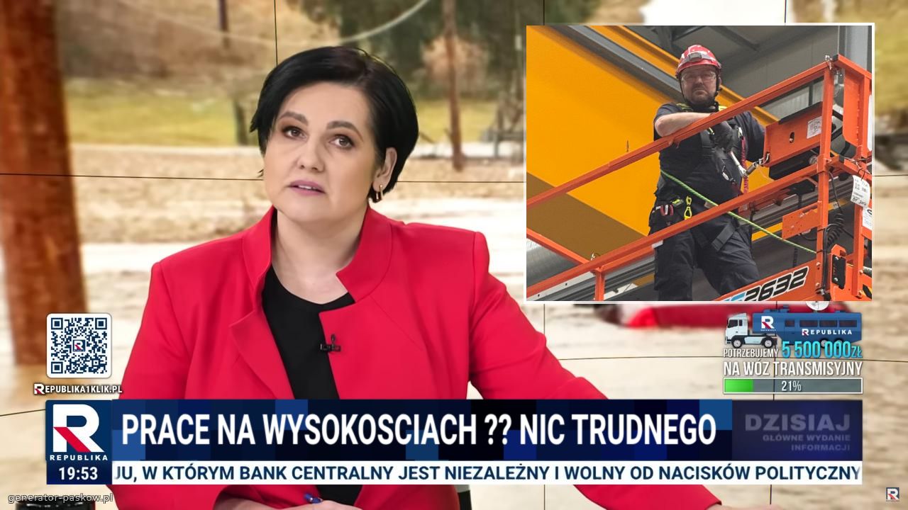Prace na wysokosciach ?? Nic trudnego 