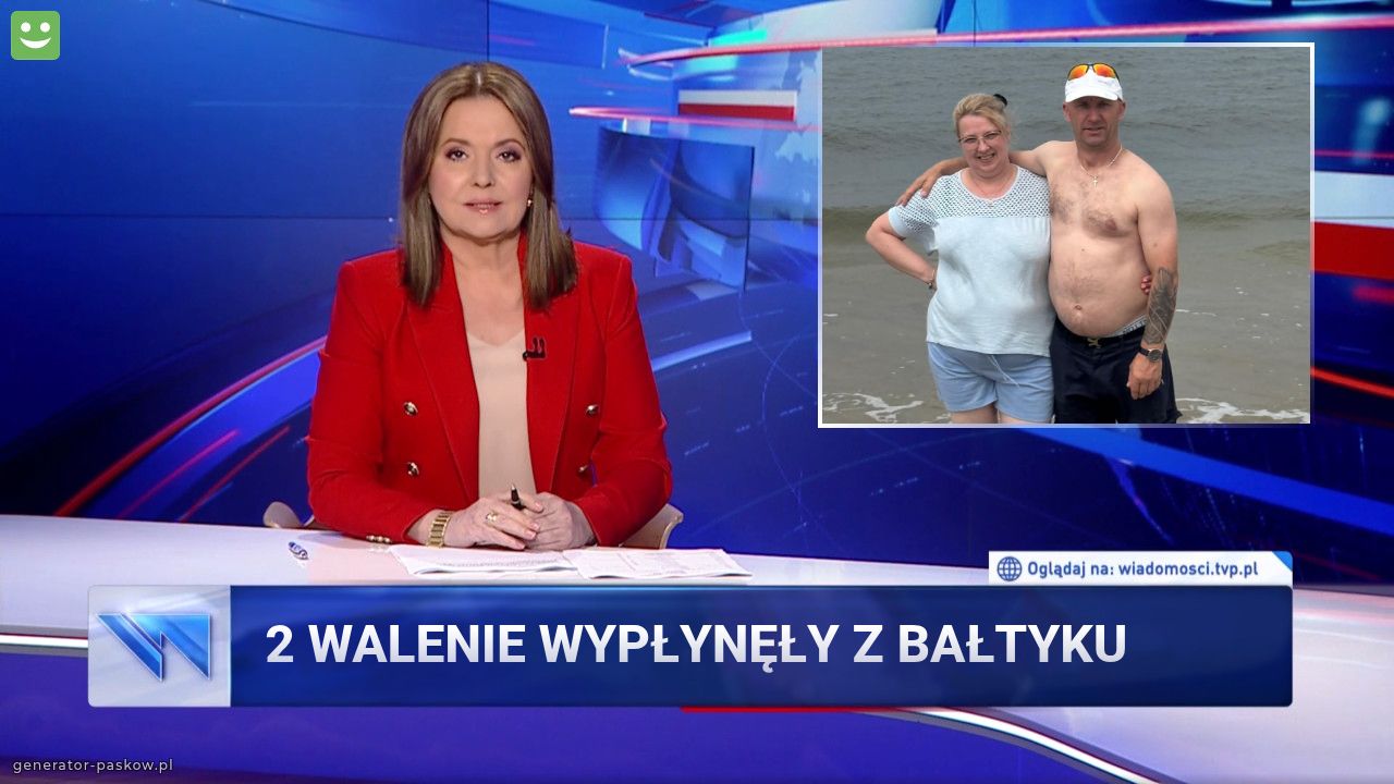 2 walenie wypłynęły z Bałtyku 