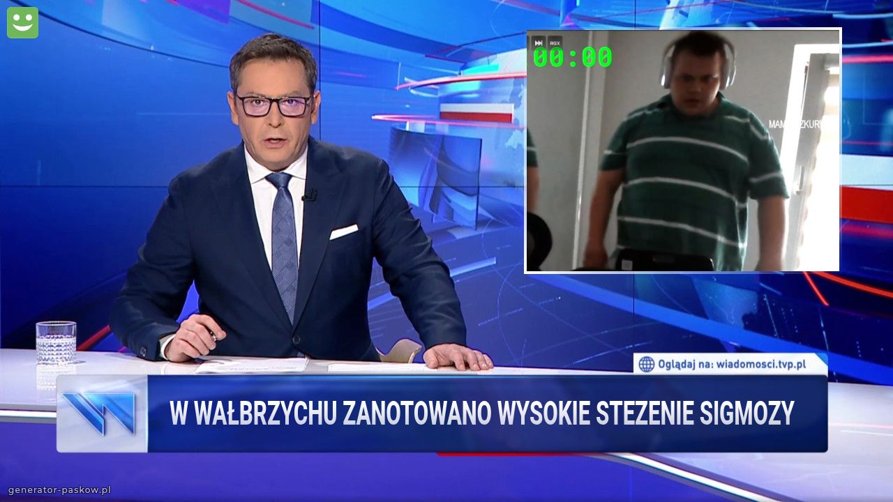 w wałbrzychu zanotowano wysokie stezenie sigmozy