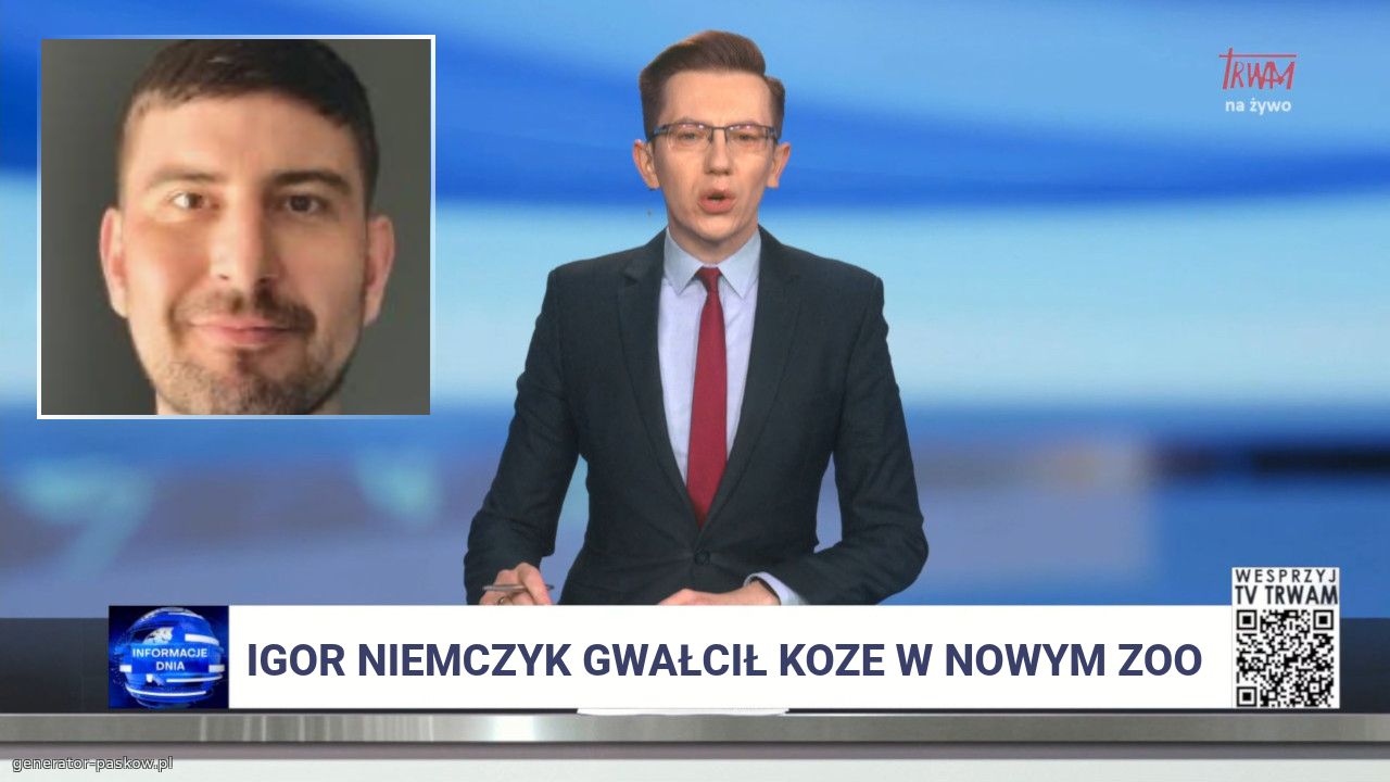 Igor niemczyk gwałcił koze w nowym zoo
