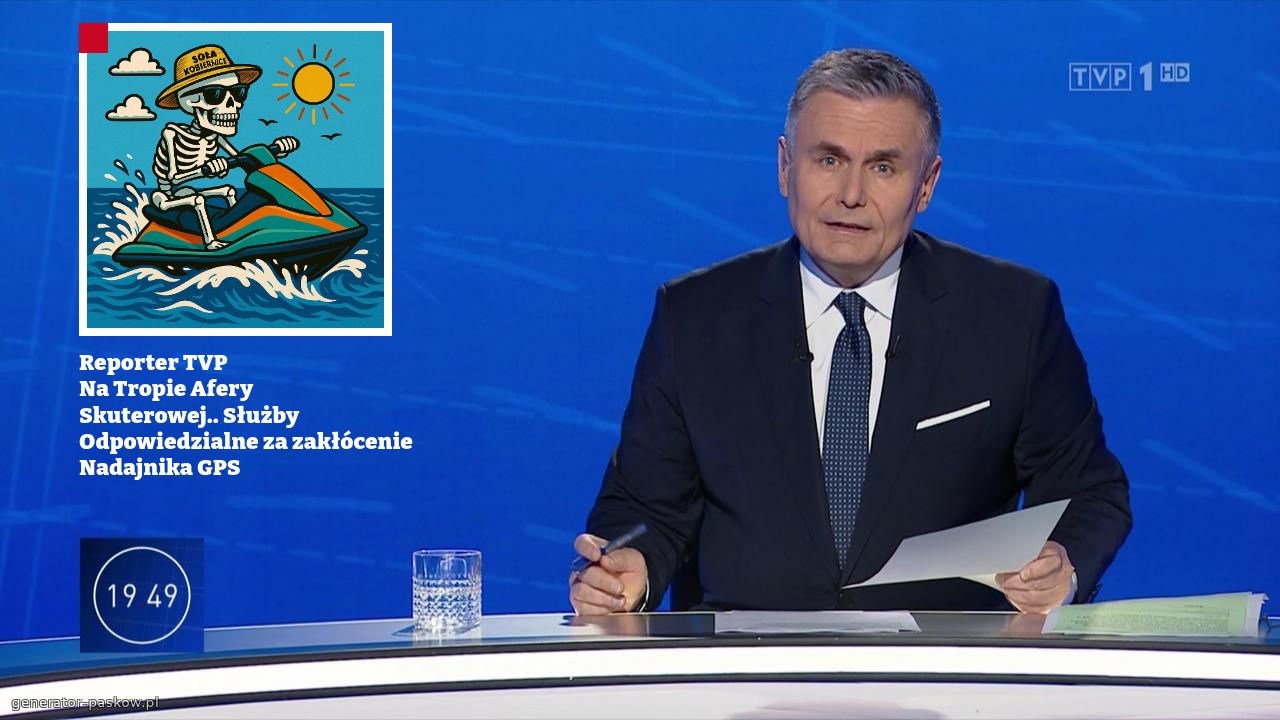 Reporter TVP
Na Tropie Afery
Skuterowej.. Służby 
Odpowiedzialne za zakłócenie
Nadajnika GPS