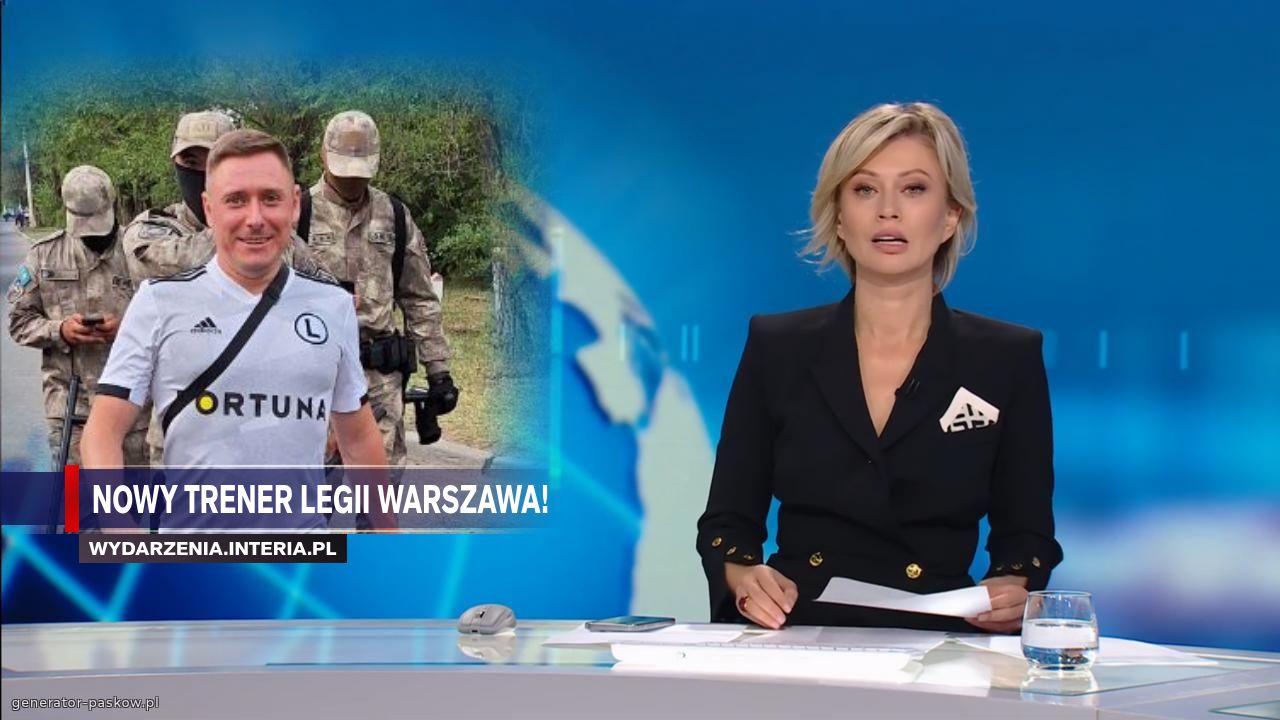 Nowy trener Legii Warszawa!