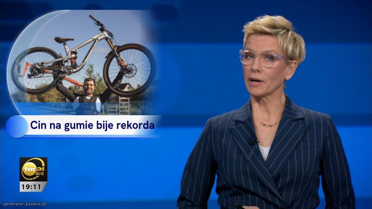 Cin na gumie bije rekorda