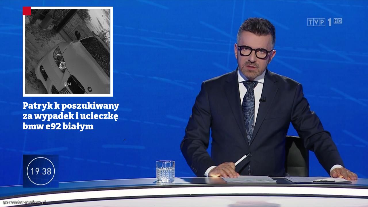 Patryk k poszukiwany za wypadek i ucieczkę bmw e92 białym 