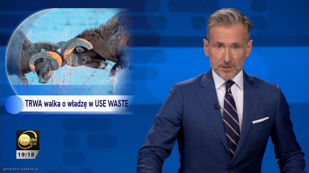 TRWA walka o władzę w USE WASTE