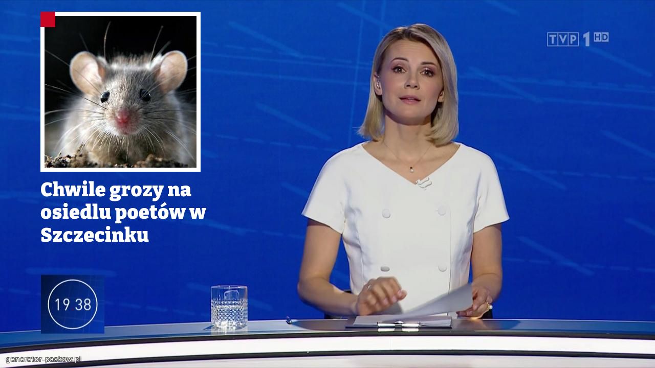 Chwile grozy na osiedlu poetów w Szczecinku