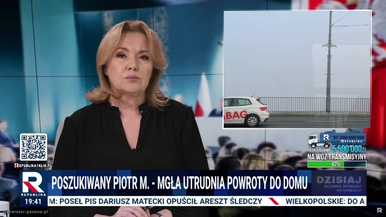 Poszukiwany piotr m. - mgła utrudnia powroty do domu