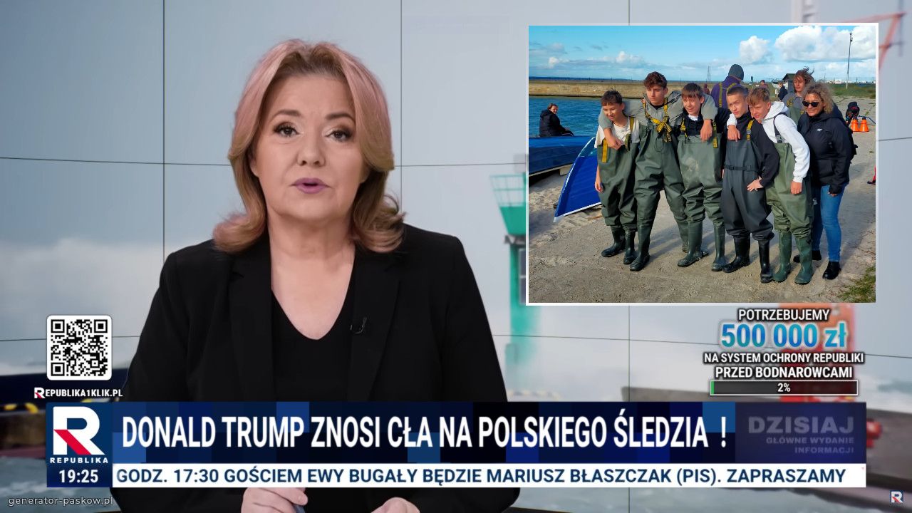 Donald Trump znosi cła na polskiego śledzia  !