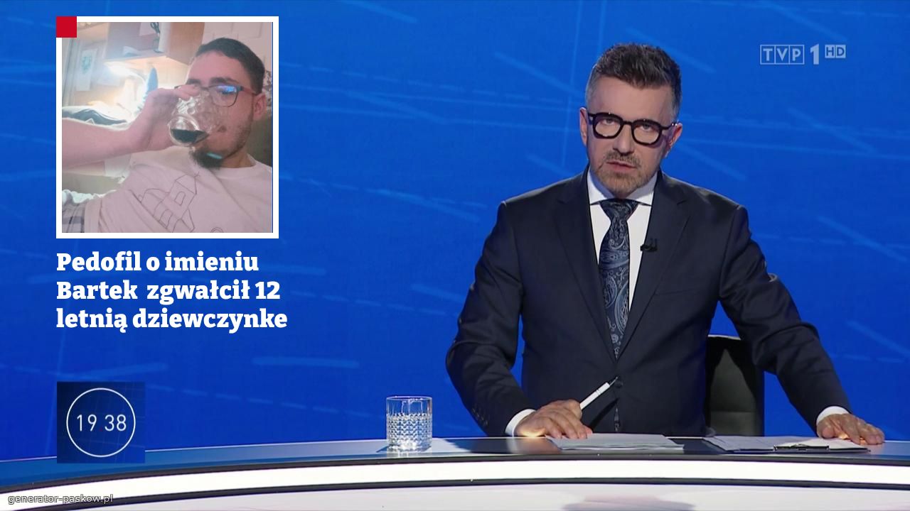 Pedofil o imieniu Bartek  zgwałcił 12 letnią dziewczynke