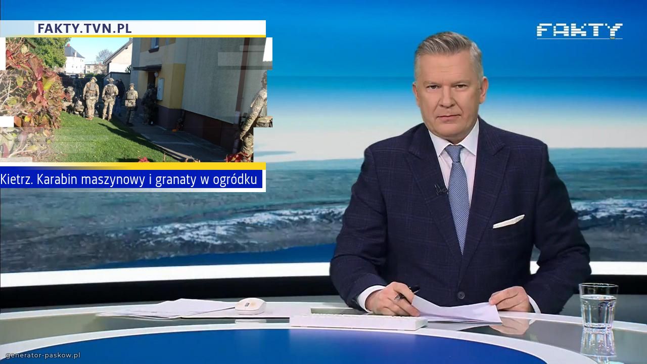 Kietrz. Karabin maszynowy i granaty w ogródku