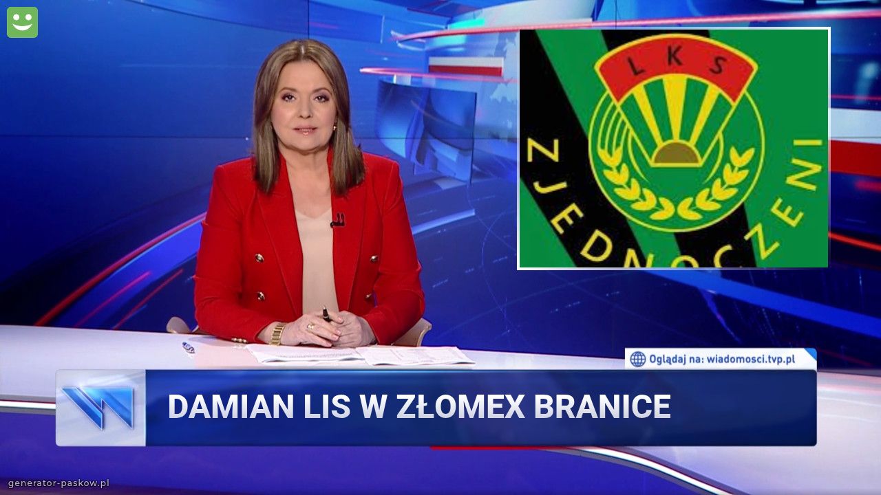 Damian lis w złomex branice