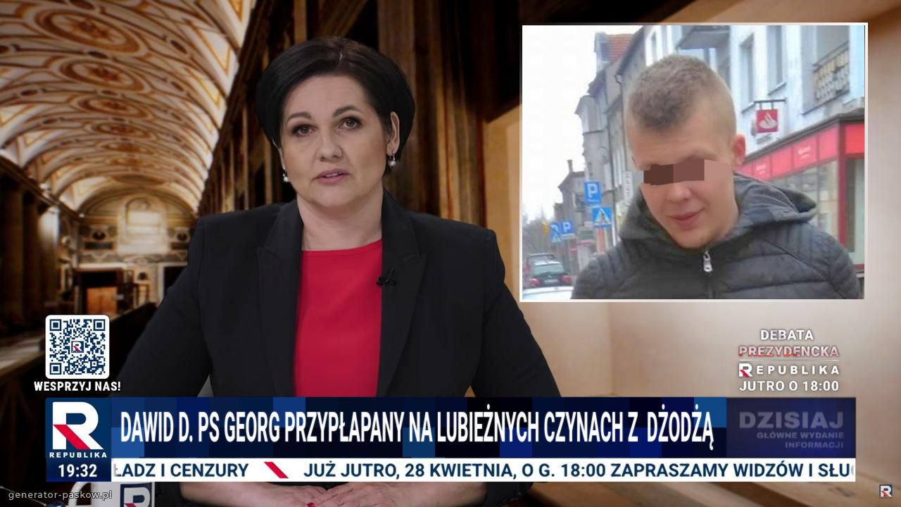 Dawid D. PS GEORG PRZYPŁAPANY NA LUBIEŻNYCH CZYNACH Z  DŻODŻĄ 