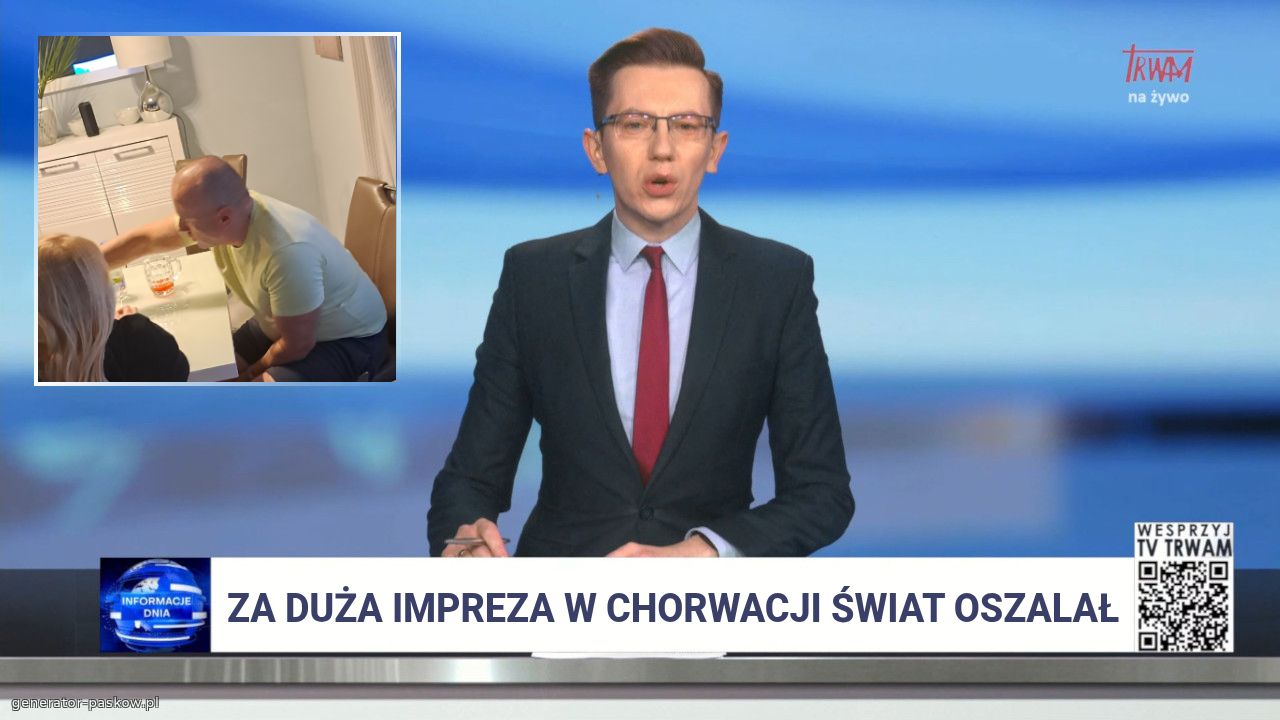 Za duża impreza w chorwacji świat oszalał