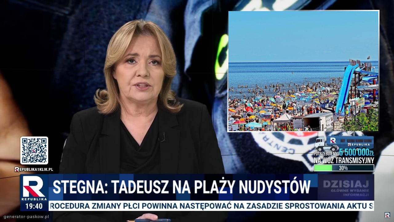 stegna: tadeusz na plaży nudystów 