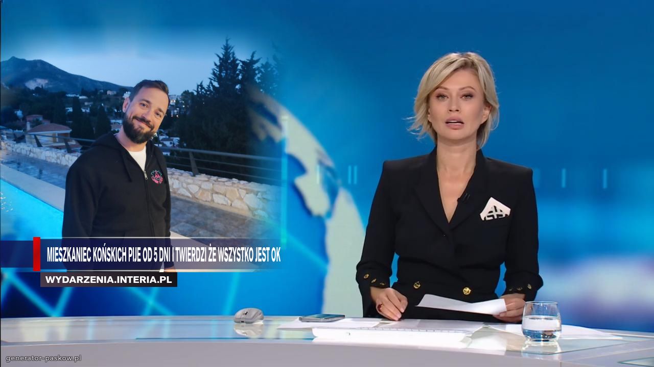 Mieszkaniec KOŃskich pije od 5 dni i twierdzi że wszystko jest ok