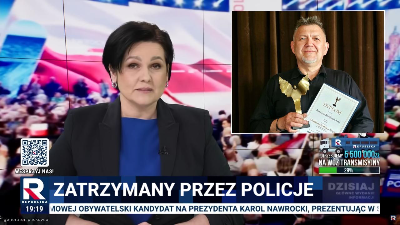 Zatrzymany przez policje