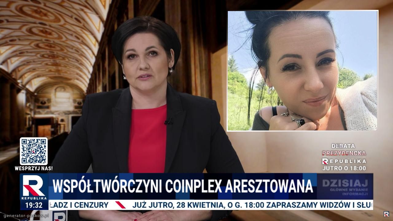 Współtwórczyni coinplex aresztowana