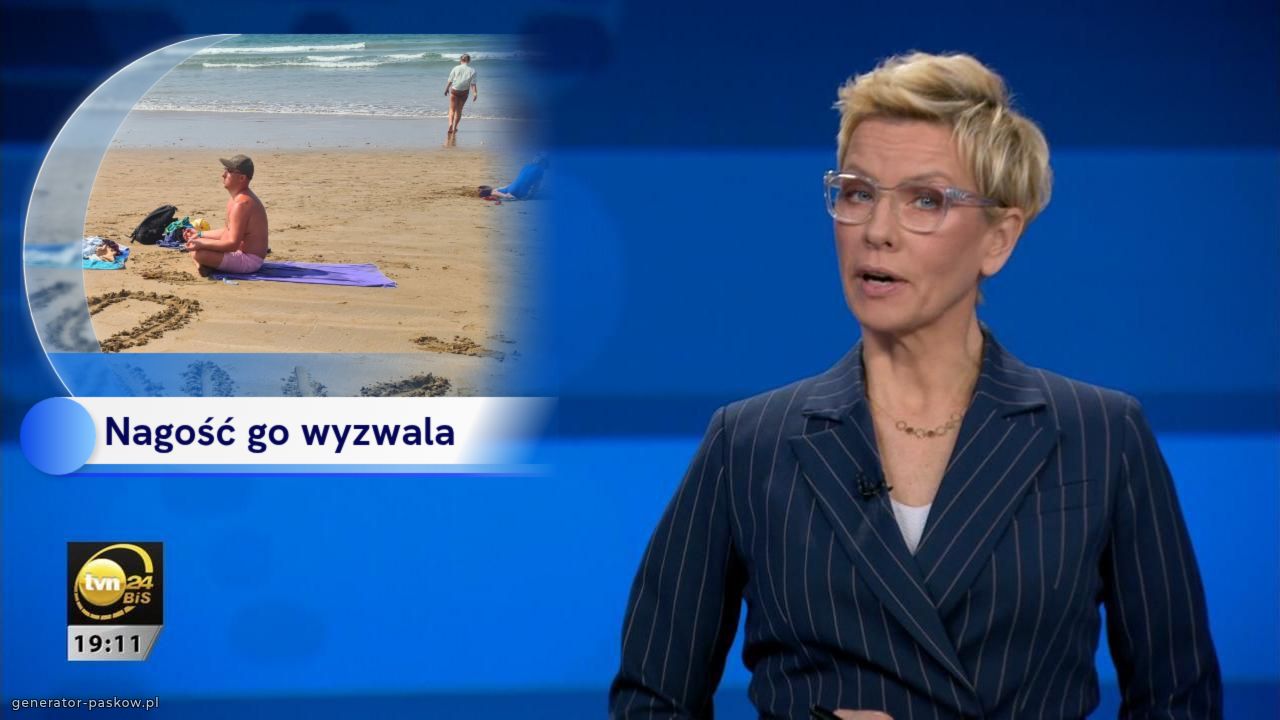 Nagość go wyzwala