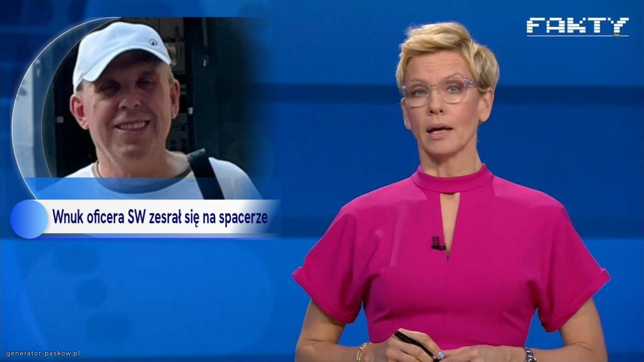 Wnuk oficera SW zesrał się na spacerze