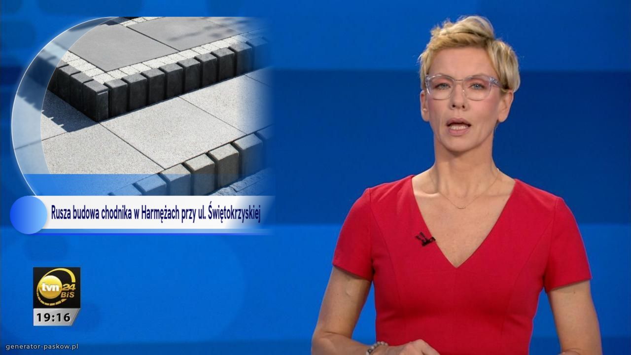 Rusza budowa chodnika w Harmężach przy ul. Świętokrzyskiej 