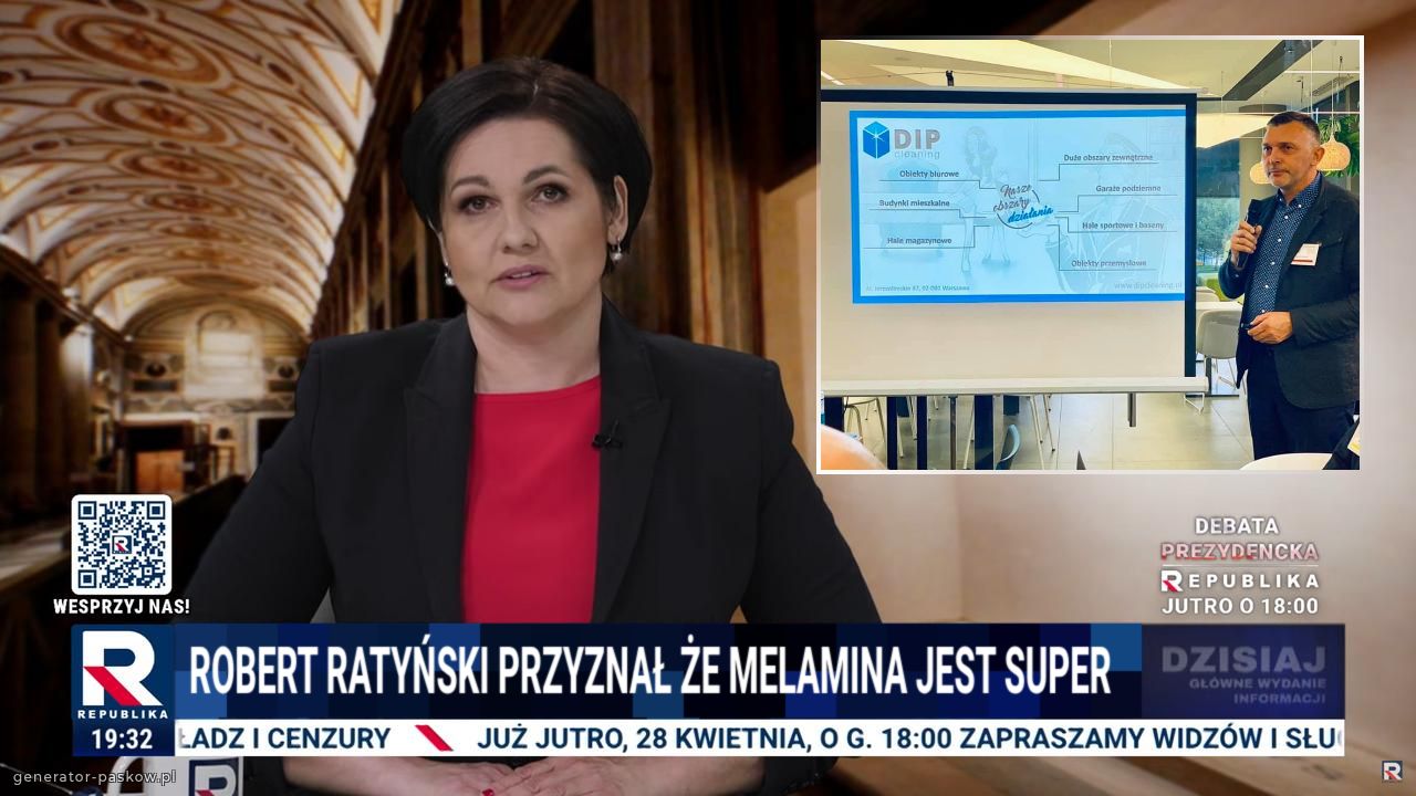 Robert Ratyński przyznał że melamina jest super  