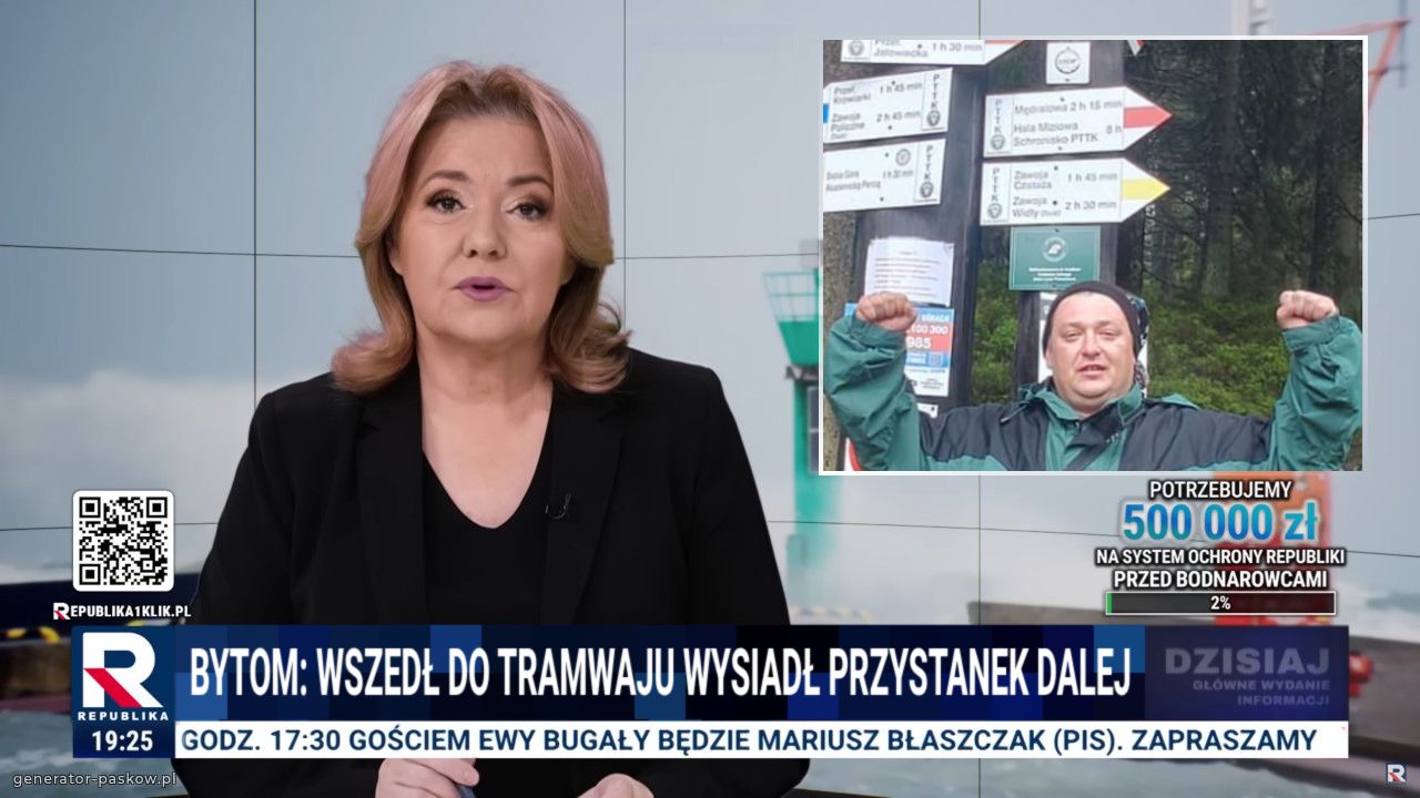 Bytom: wszedł do tramwaju wysiadł przystanek dalej