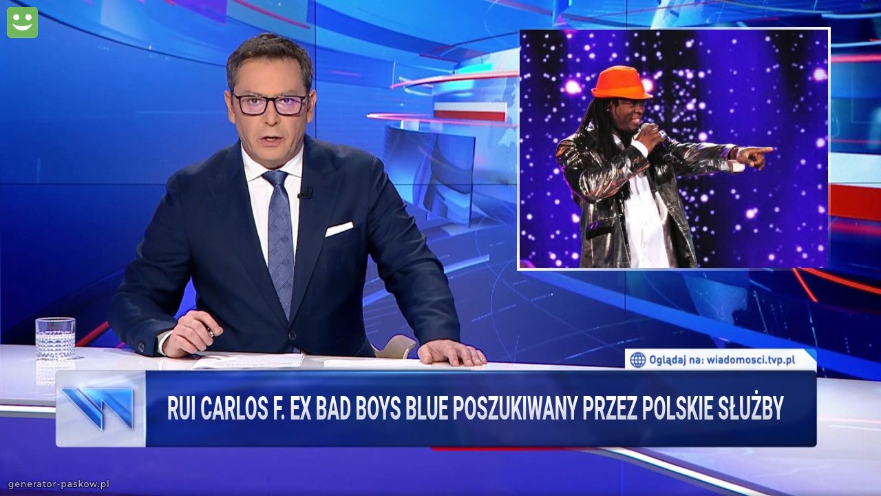 Rui Carlos F. Ex Bad Boys Blue Poszukiwany przez polskie sŁużby