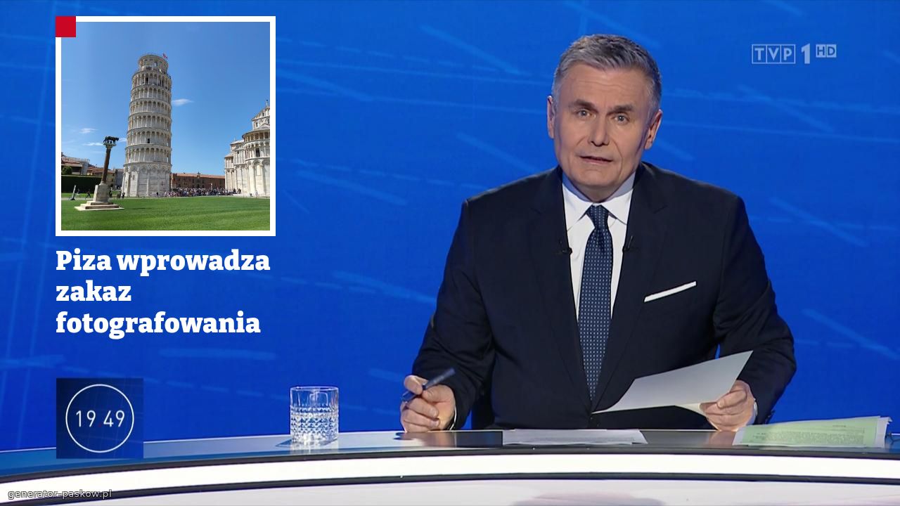 Piza wprowadza zakaz fotografowania