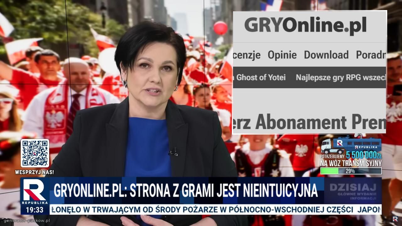GRYONLINE.pl: Strona z grami jest nieintuicyjna 
