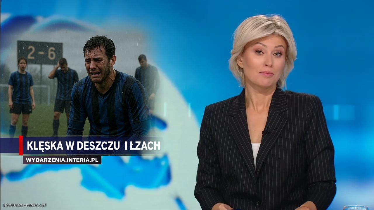 klęska w deszczu  i łzach